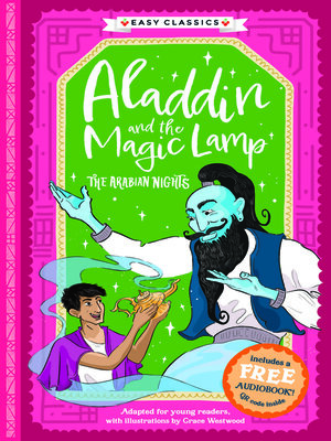 cover image of Aladdin and the Magic Lamp (lättläst)